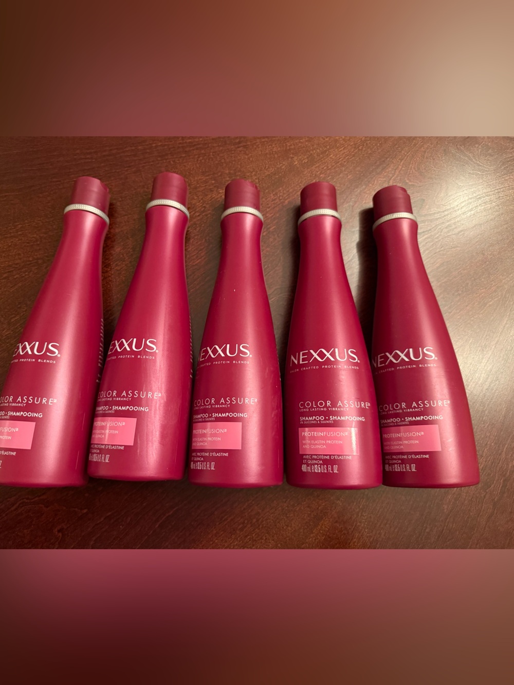 Nexxus Color Assure Shampoo 5 bottles